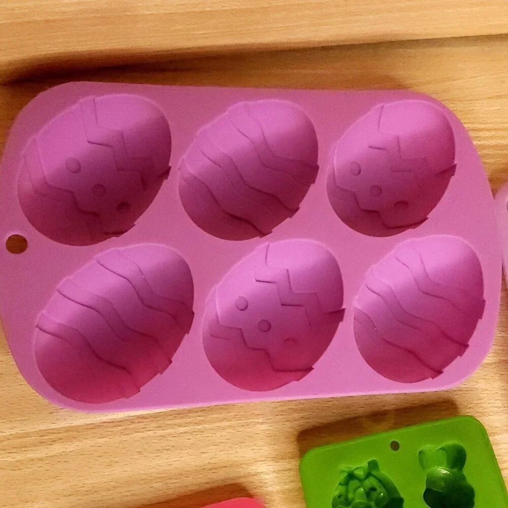 Easter Silicone Baking Molds Lot